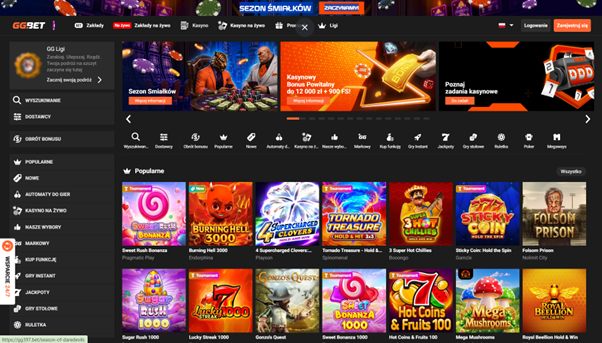 GGBet – kasyno online z automatami i bonusem powitalnym